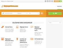 Tablet Screenshot of bilgisayarkursu.com